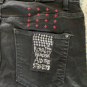 Ksubi Chitch Black Jeans size 32 x 32